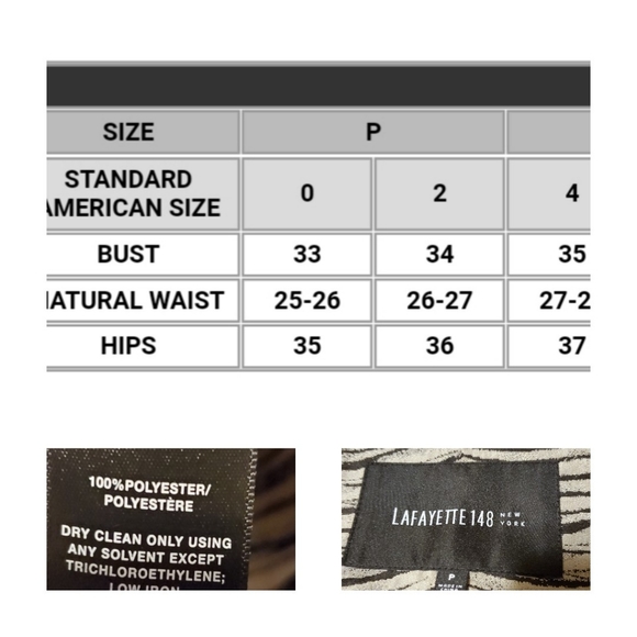 Lafayette 148 New York Print Jacket P 2 - Picture 8 of 8